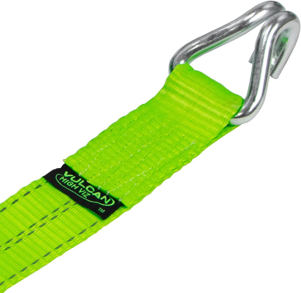 2 Inch x 15 Foot 4 Pack Winch Strap with Heavy Wire Hook J68834