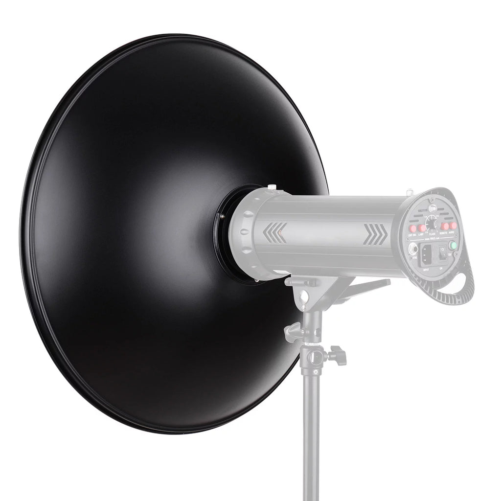 22 Inch Beauty Dish Reflector Diffuser with Honeycomb for Bowens Mount D3025