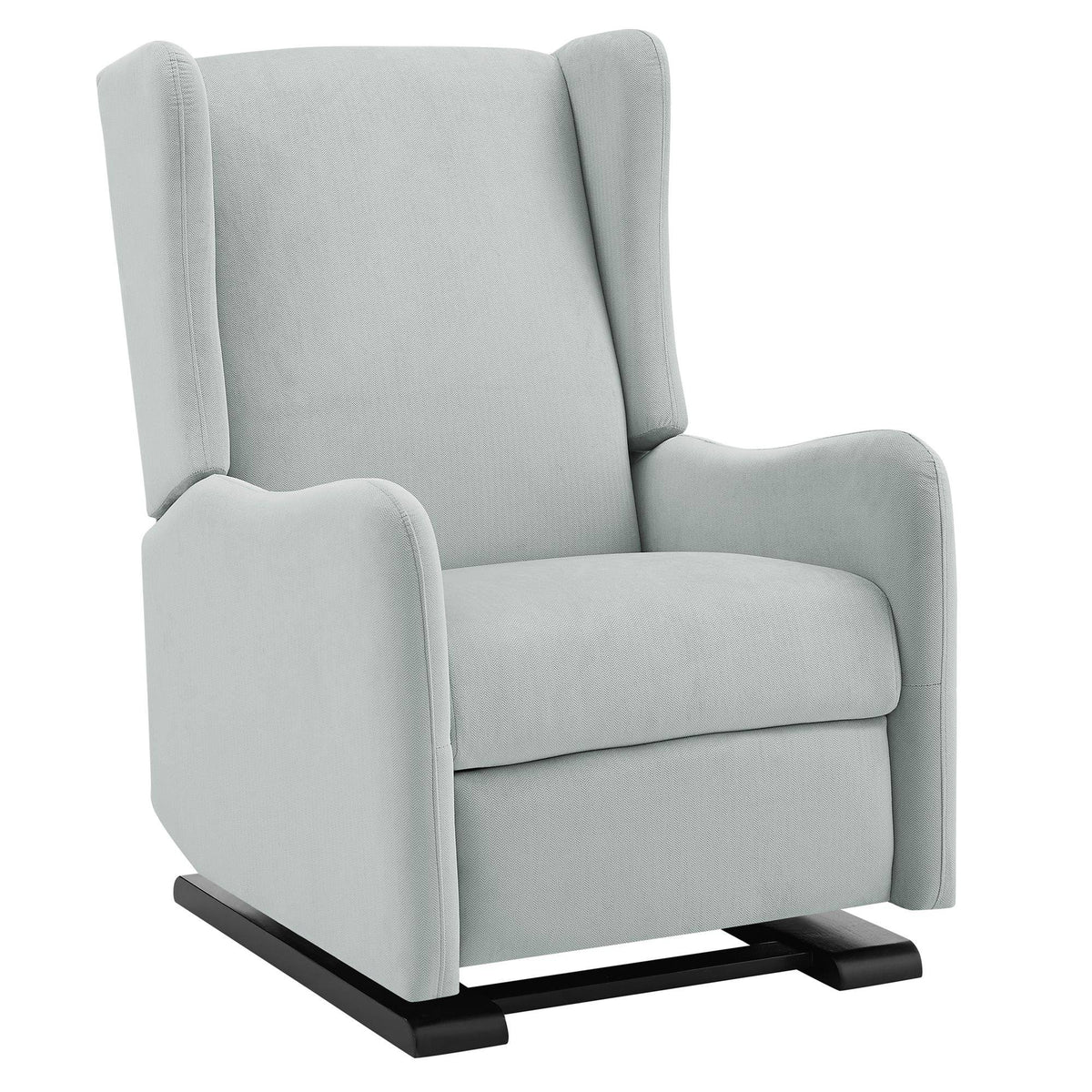 Light Gray Gliding Recliner S977147