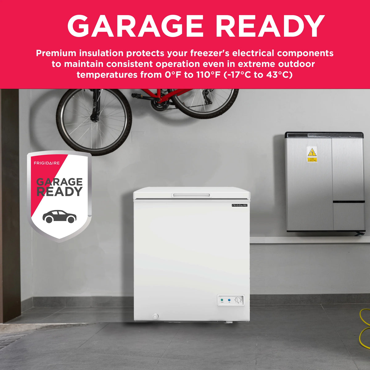 5.0 Cu. ft. White Chest Freezer W7066