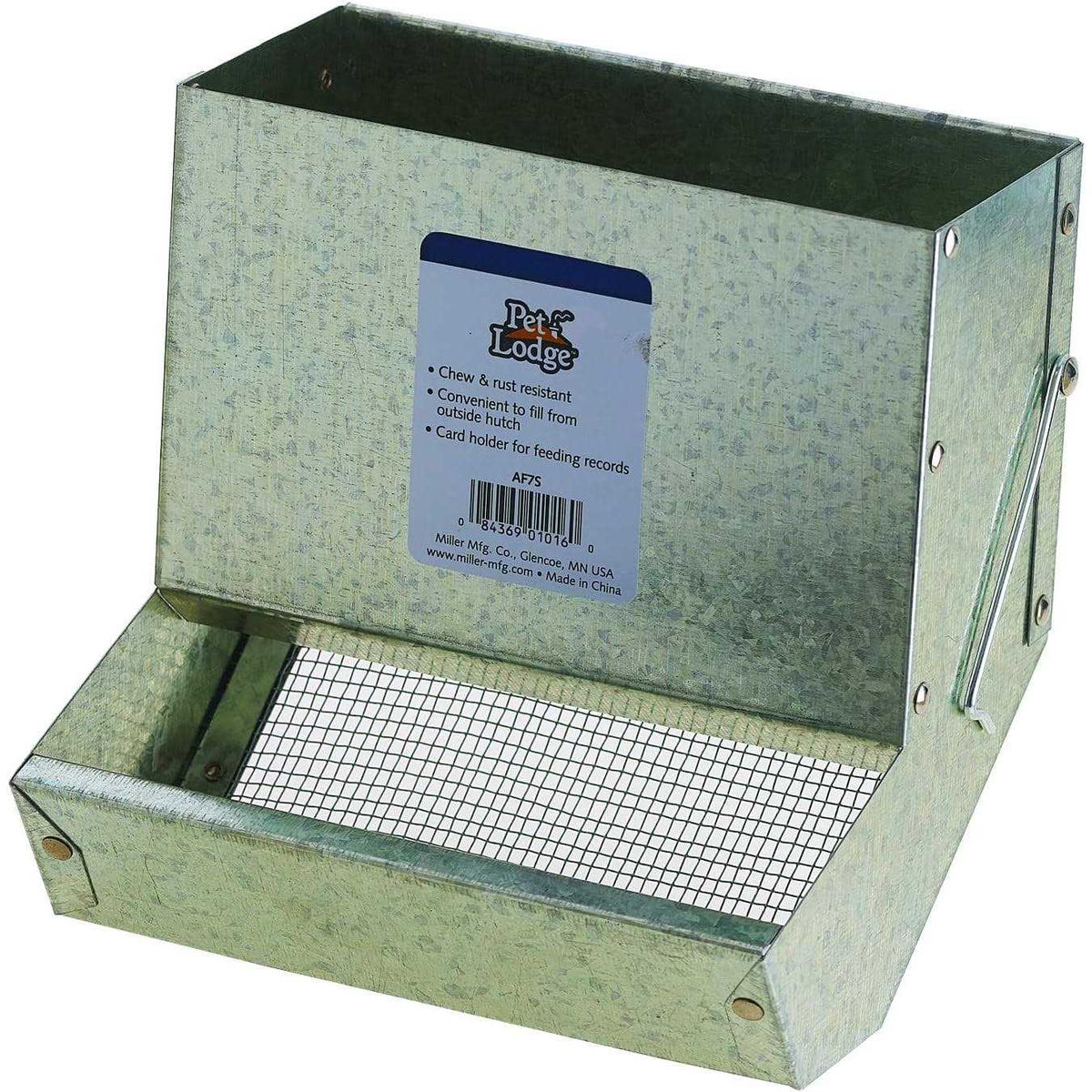 Pet Feeder with Sifter Bottom & Lid R8867