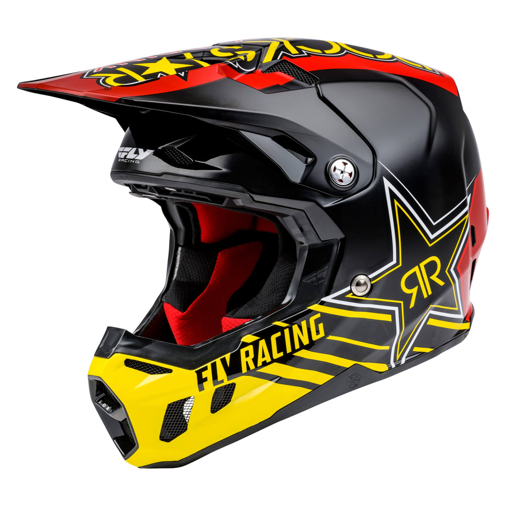Black/Red/Yellow Formula CC Helmet F4397