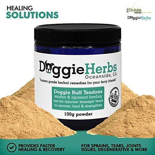 Dog Ligament and Tendon Supplement Powder Herbal Blend 100g H2041