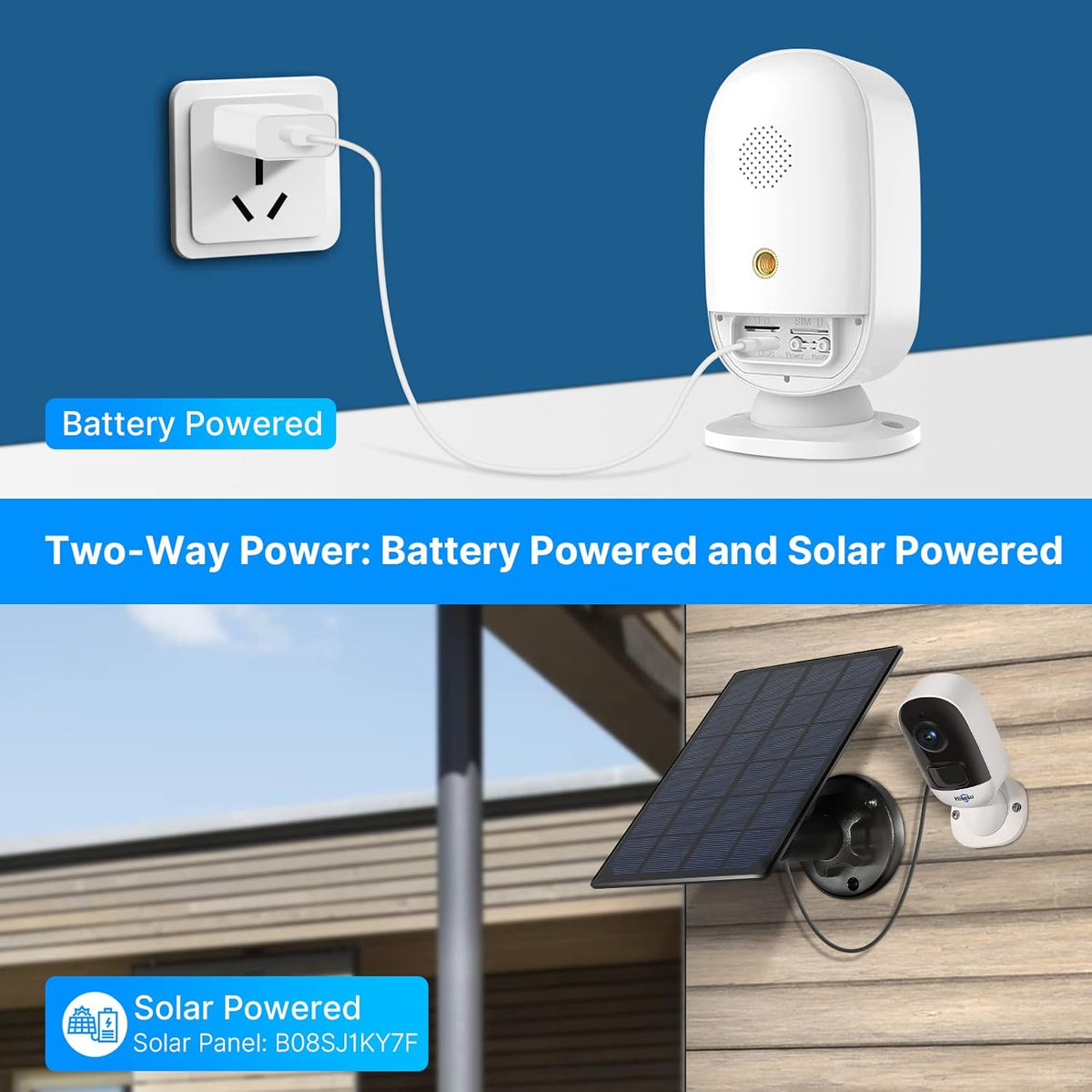 2k Outdoor Security Camera System, 2-Cam Wire-Free, 4 Channel, Night Vision R678548