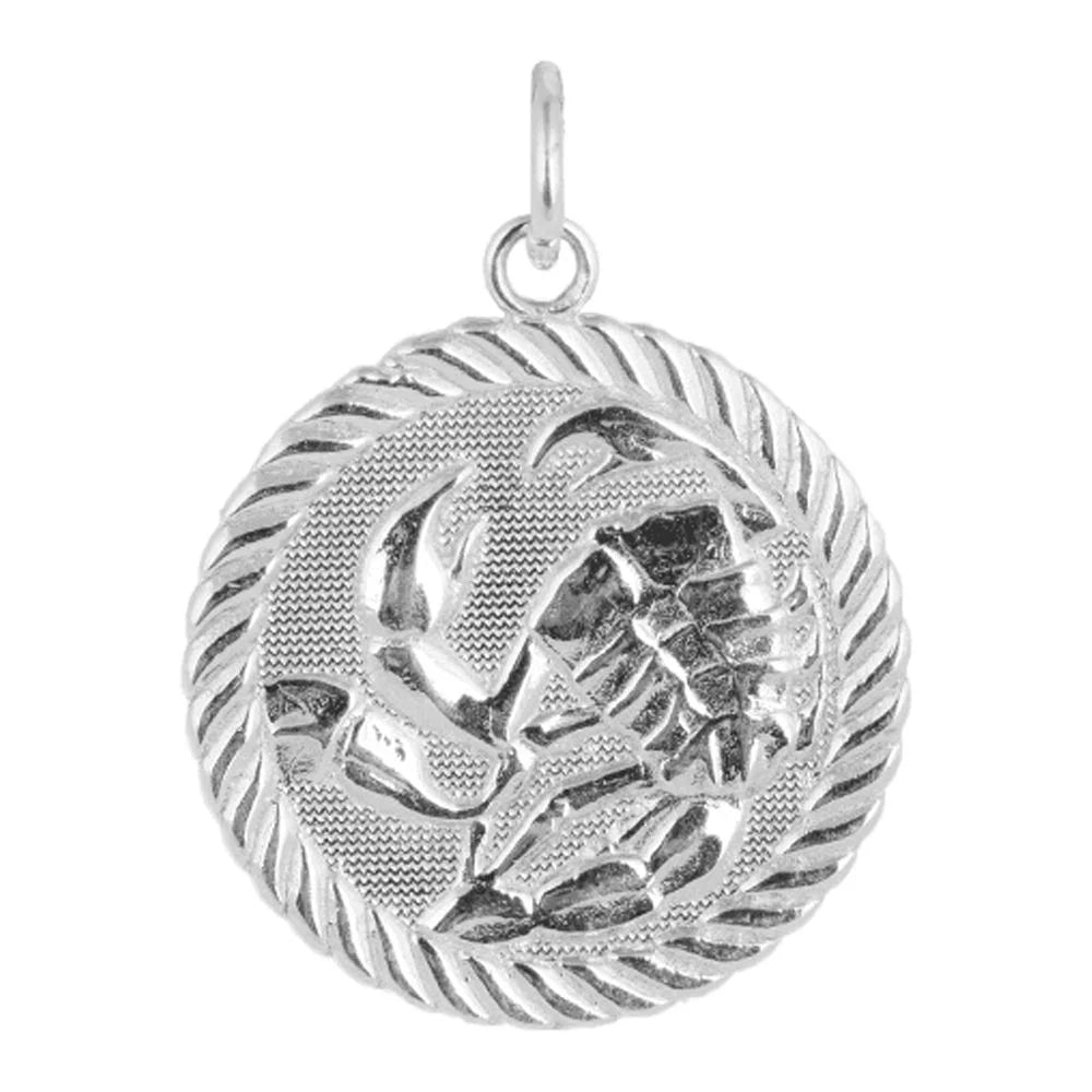 Sterling Silver Scorpio Zodiac Pendant Necklace 16 Inches A539475