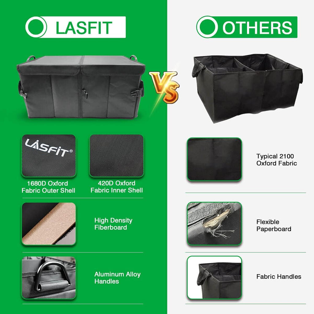 Collapsible Multi-Compartment Car Organizer Z561531