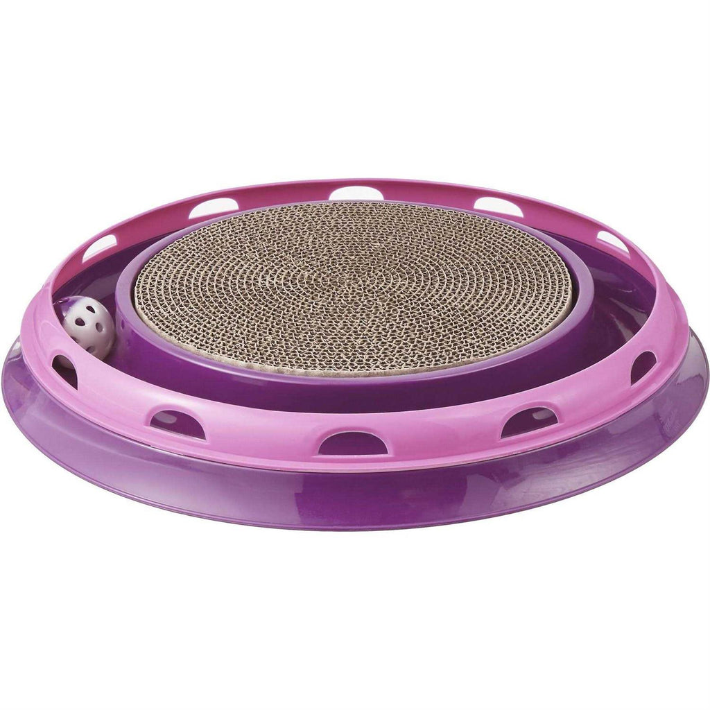 Scratch & Roll Scratcher Cat Toy with Catnip K25719