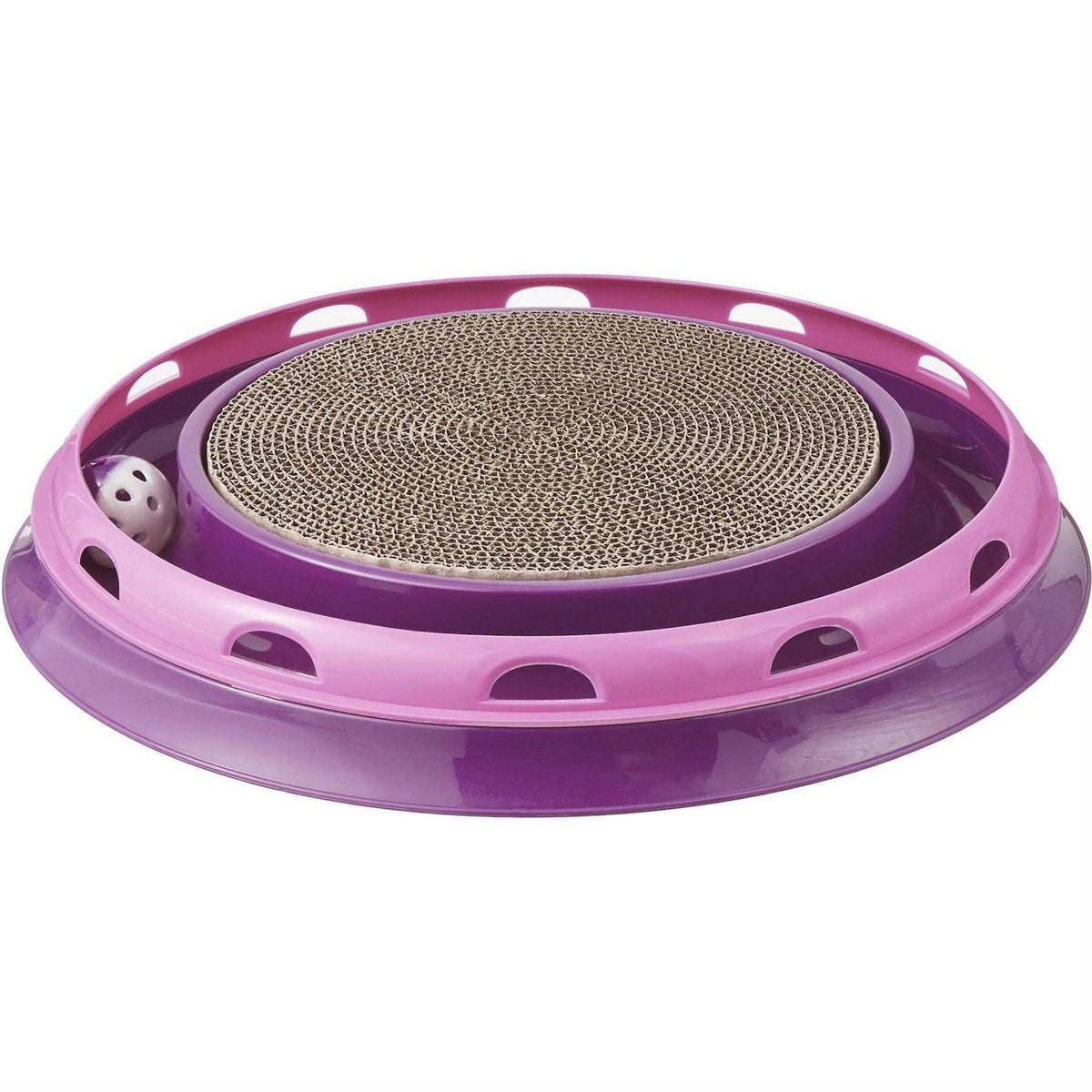 Scratch & Roll Scratcher Cat Toy with Catnip K25719