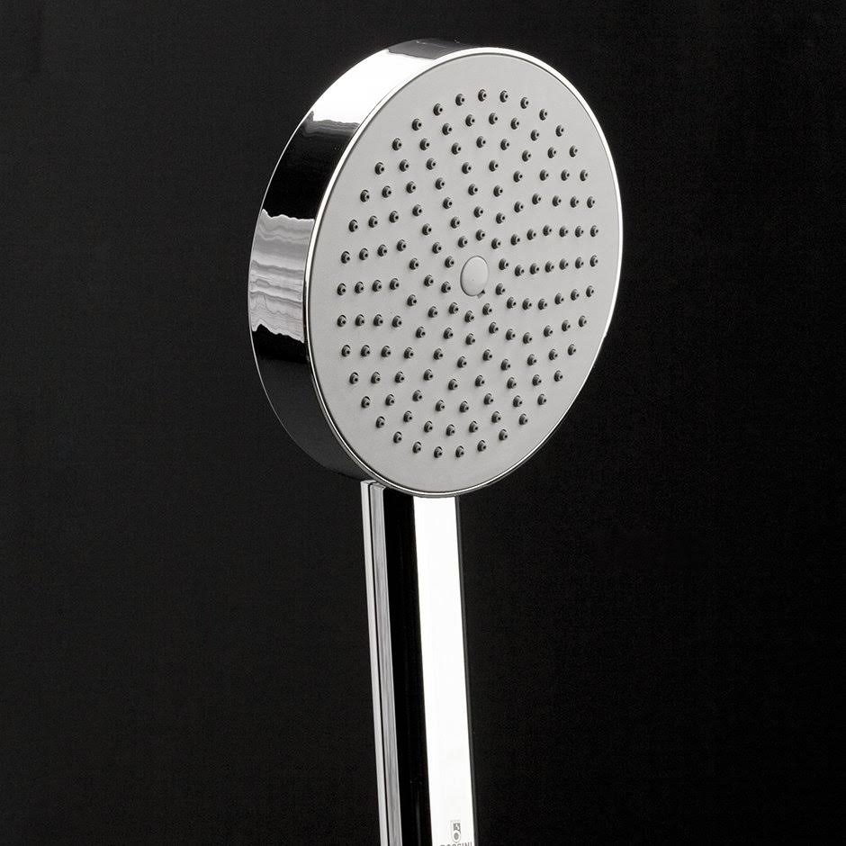 Hand-Held Round Shower Head with Flexible Hose T41062