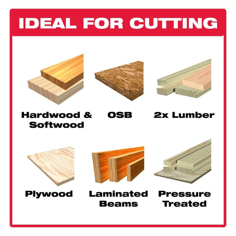 6-1/2in. 24-Teeth Framing Circular Saw Blade for Wood A88116