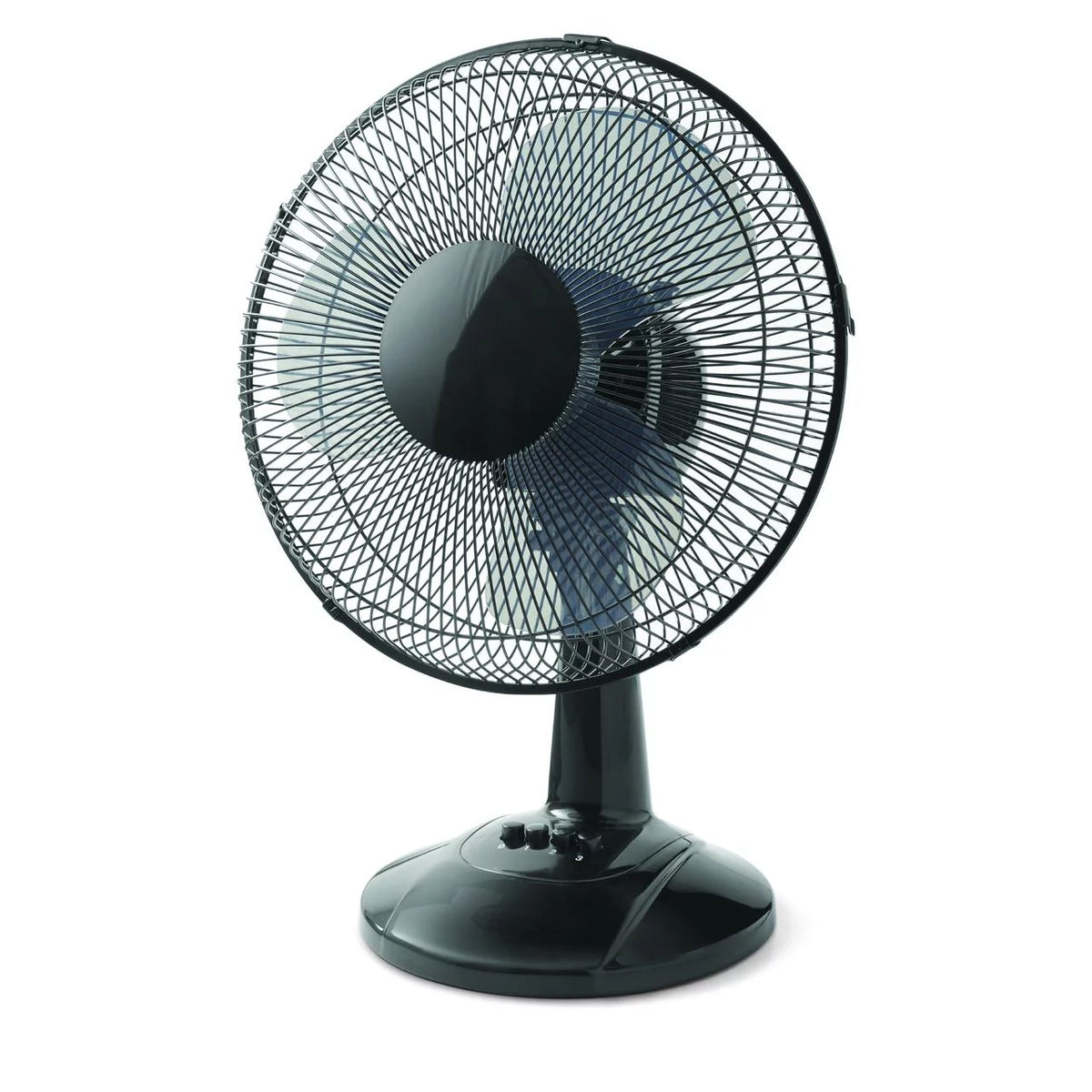 3-Speed Oscillating Table Fan White O818734