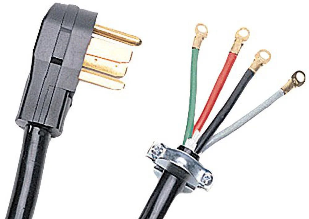 4-Wire Closed-Eyelet 40-Amp Range Cord, 4ft M222234