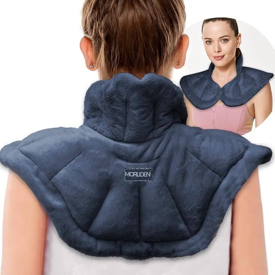 Microwavable Heated Neck Wrap Warmer and Shoulder Heating Pad X81717