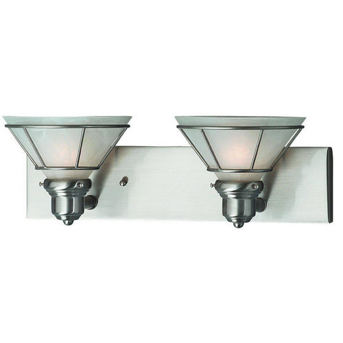 2 Light Bath Satin Nickel I8285