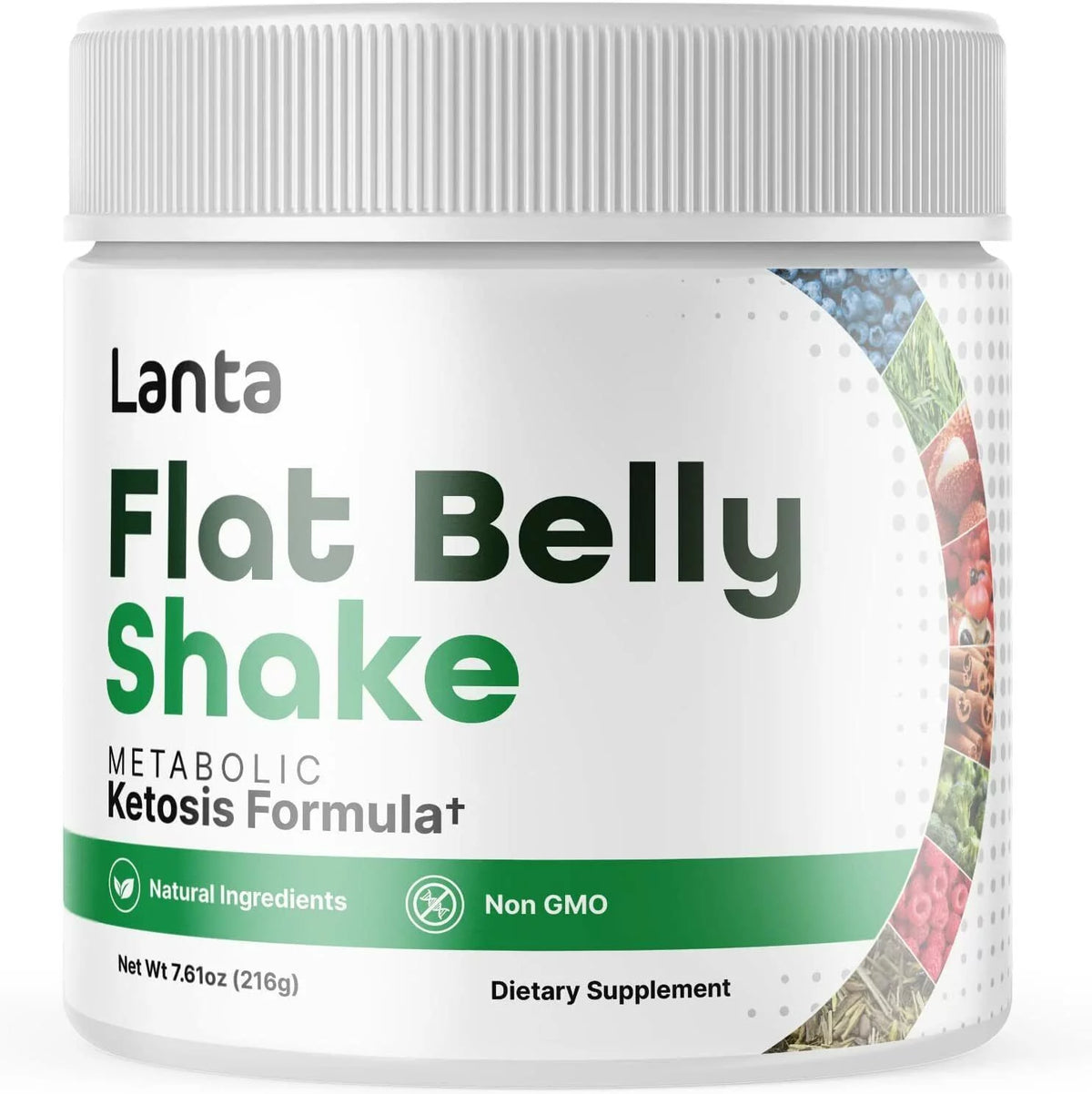 Flat Belly Shake Powder Supplement 216 gm Q30190