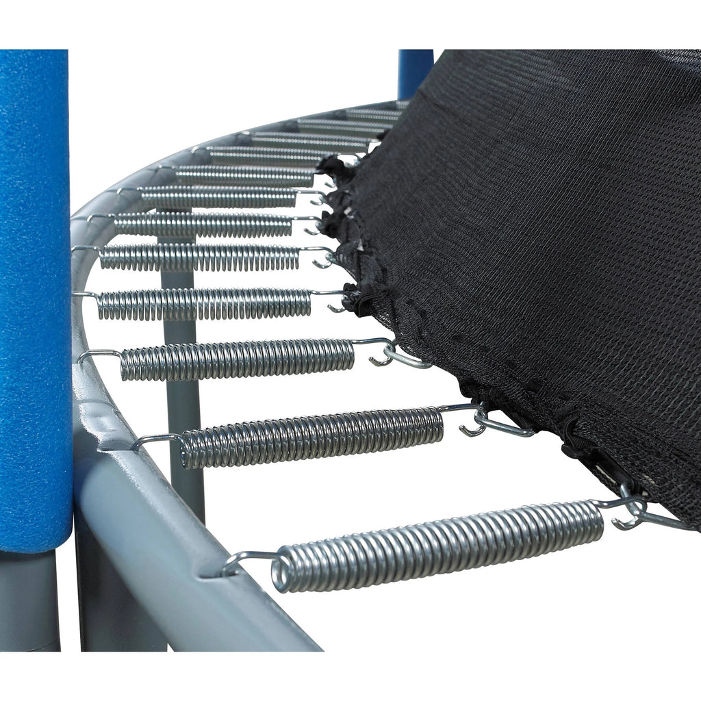 Blue 11-Foot Trampoline with Safety Enclosure O51606