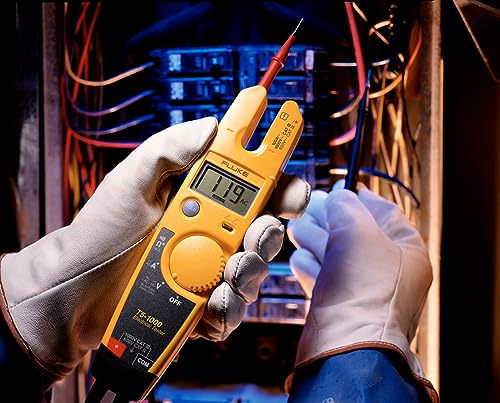 Voltage, Continuity and Current Tester with OpenJaw Design and Detachable Slim Reach Probe Tips I235
