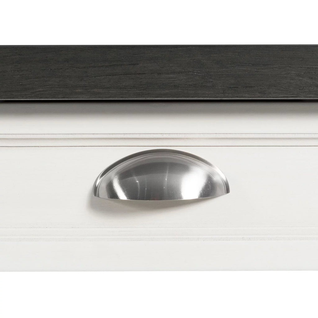 White Dining Table with Storage E6560