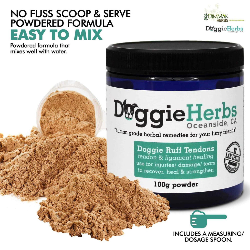 Dog Ligament and Tendon Supplement Powder Herbal Blend 100g H2041