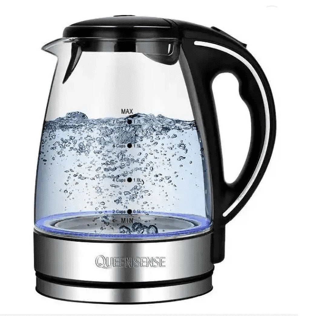 1.7L 360° Rotational Base Electric Glass Kettle Z43263