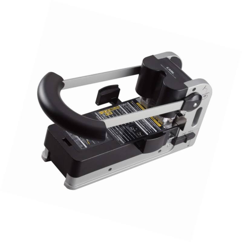Extra Heavy-Duty Two-Hole Punch, 300 Sheets, Gray Q698