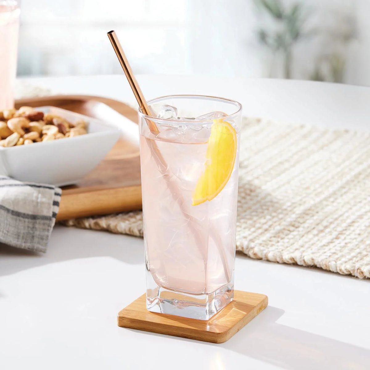 Drinking Glasses, 14.4 oz, Set of 8 T15092