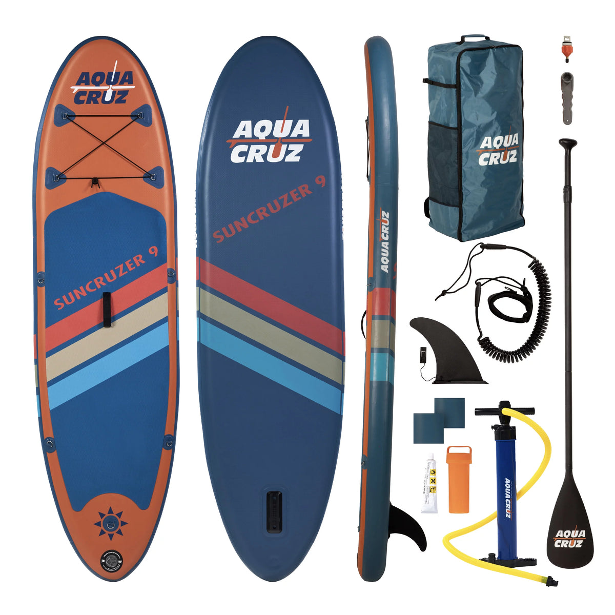 9 ft. Inflatable Stand Up Paddle Board Set T70333