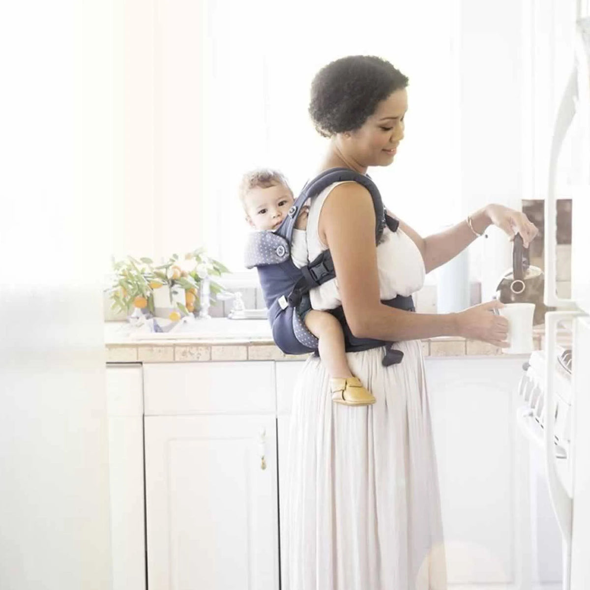 Dusty Blue Baby Carrier J635