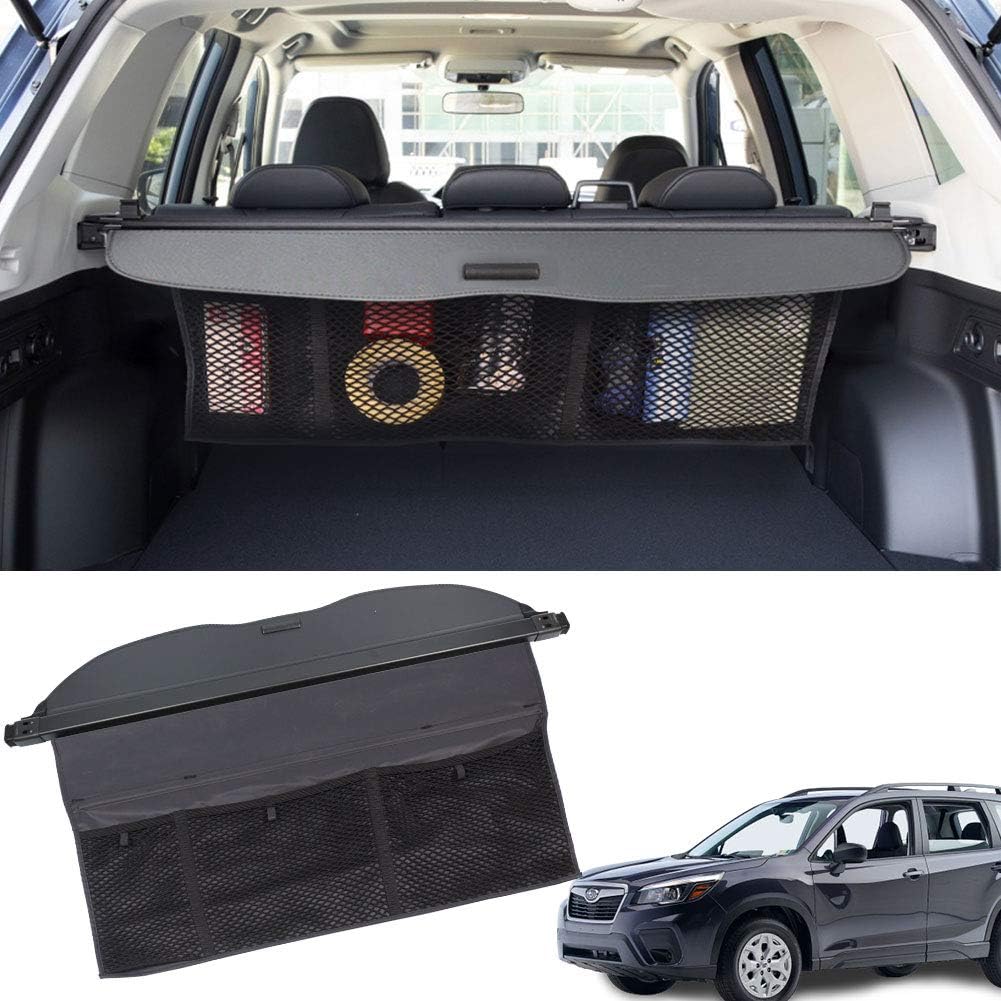 Cargo Cover with Extra Storage Net for Subaru Forester 2019 2020 2021 2022 U558521