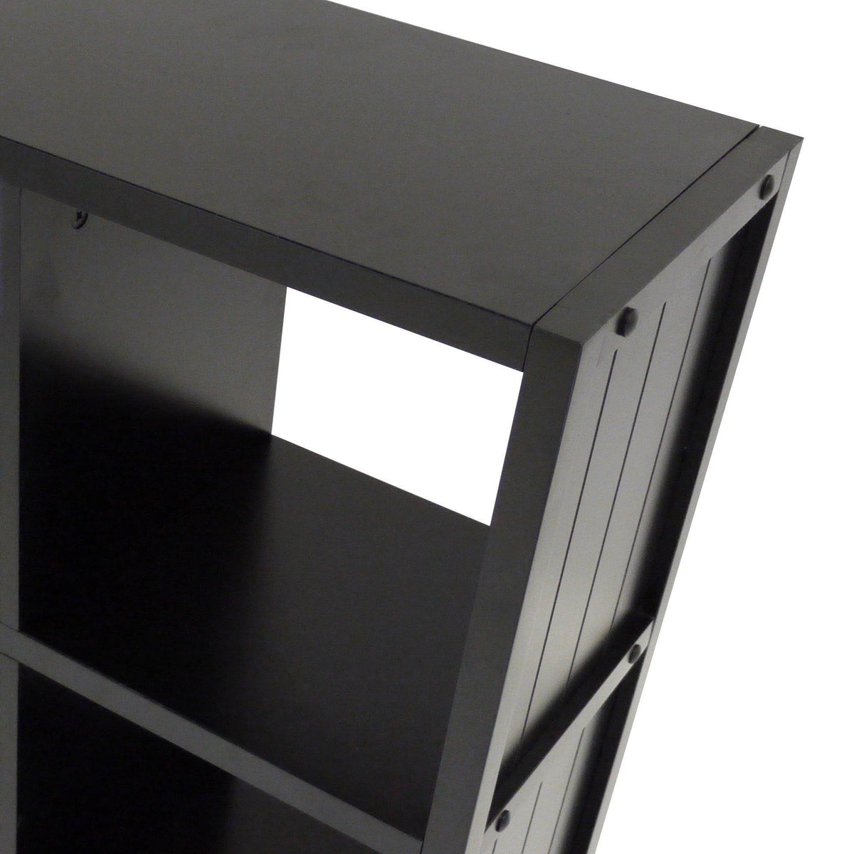 2 x 2 Cube Shelf with Wainscoting Panel V7145