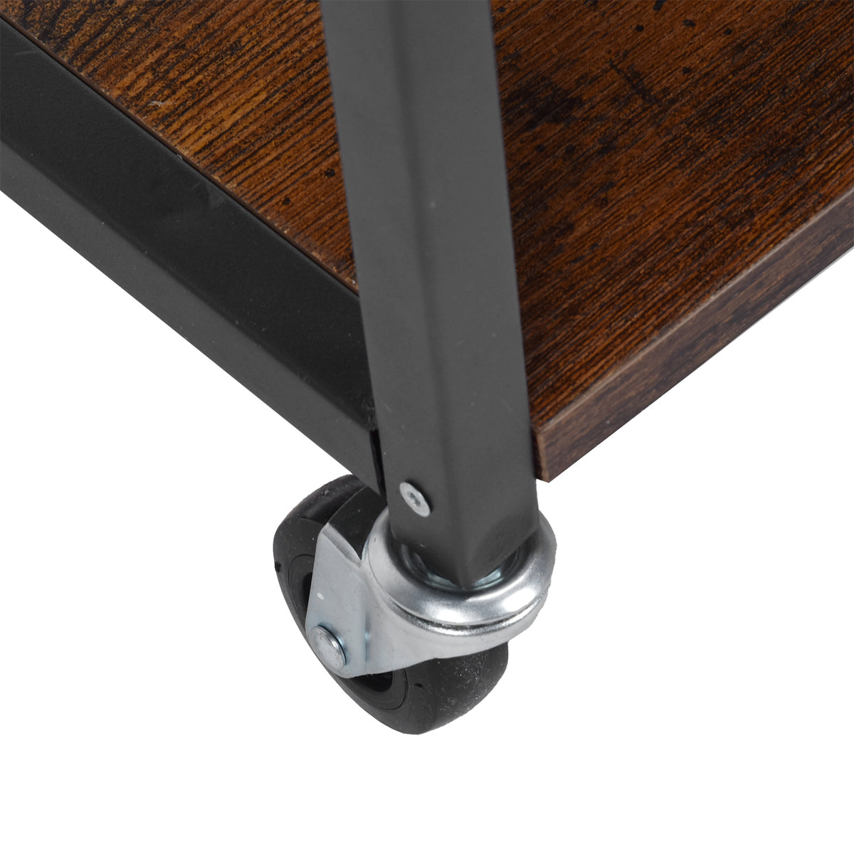 Microwave Storage Stand with Wheels Utility Shelf N4158