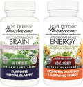 MycoBotanicals Brain & Energy Capsules, 60 Count E472135