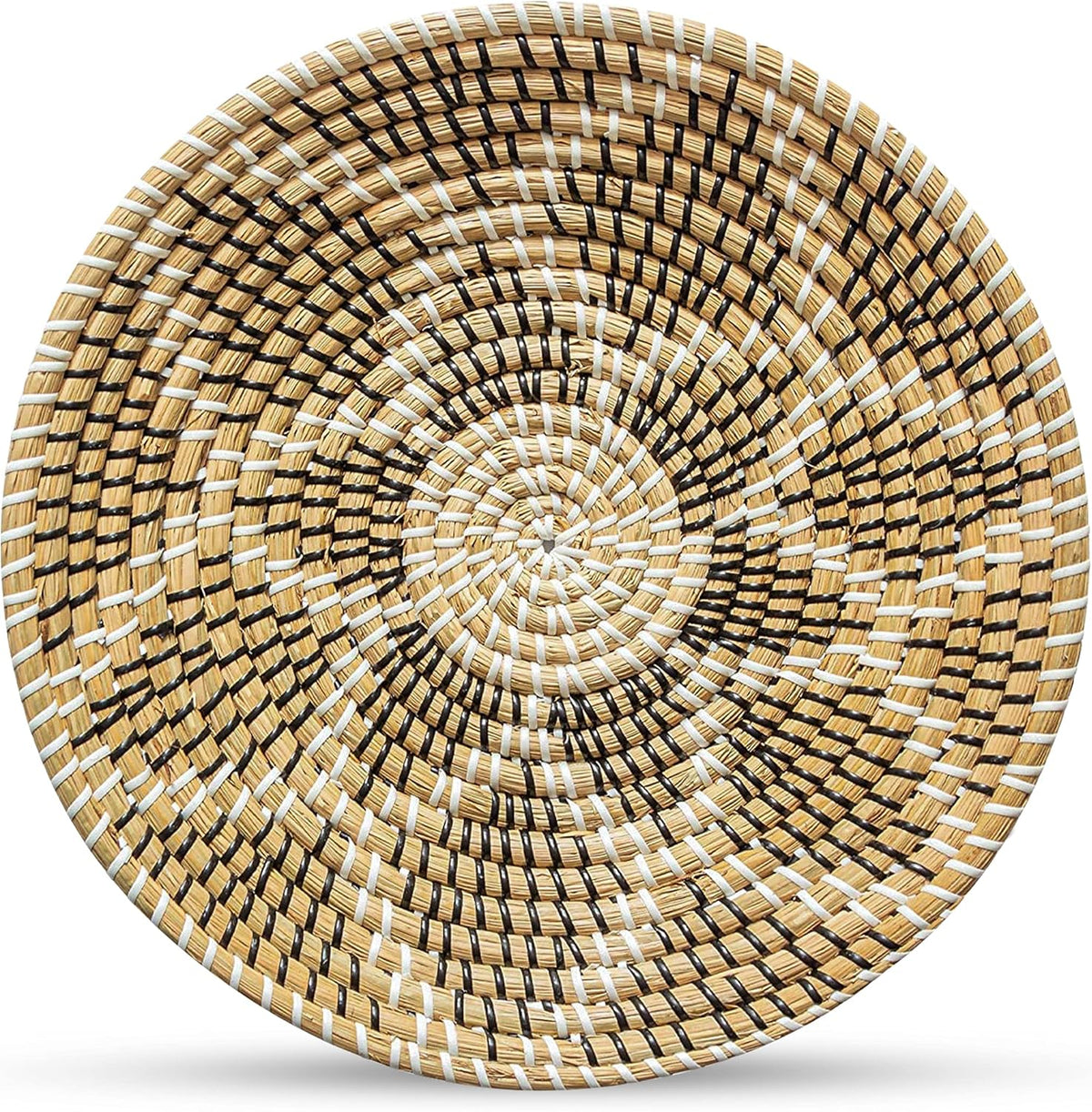 Set of 9 Seagrass Woven Wall Hangings A12852