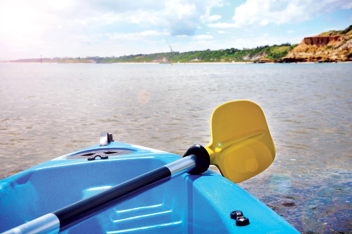 Blue 86.8" 2 Piece Aluminum Kayak Paddle O507