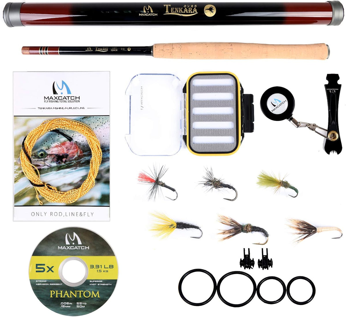 Tenkara Fishing Rod and Combo Triple Zoom Z78468