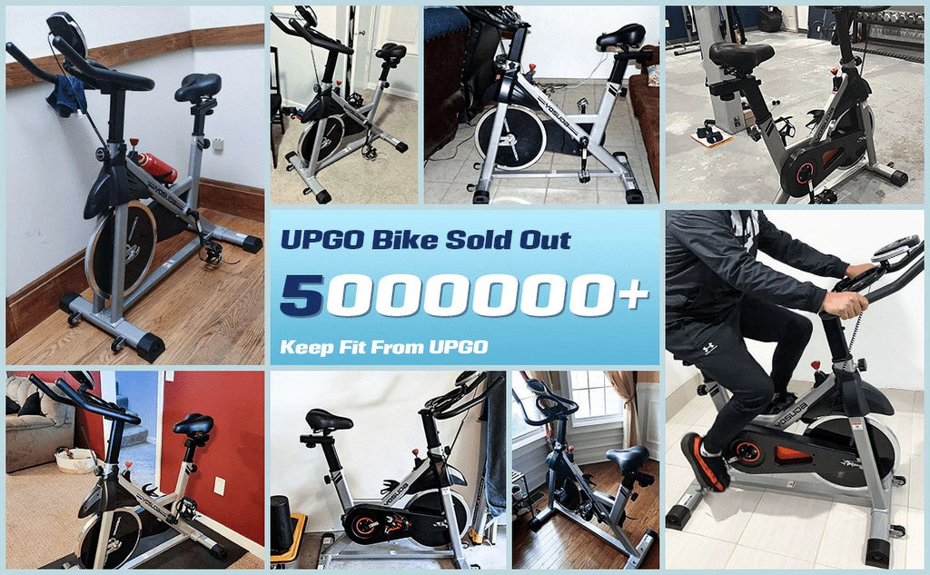 Indoor Cycling Bike Stationary Bike 270lb Max Weight P158