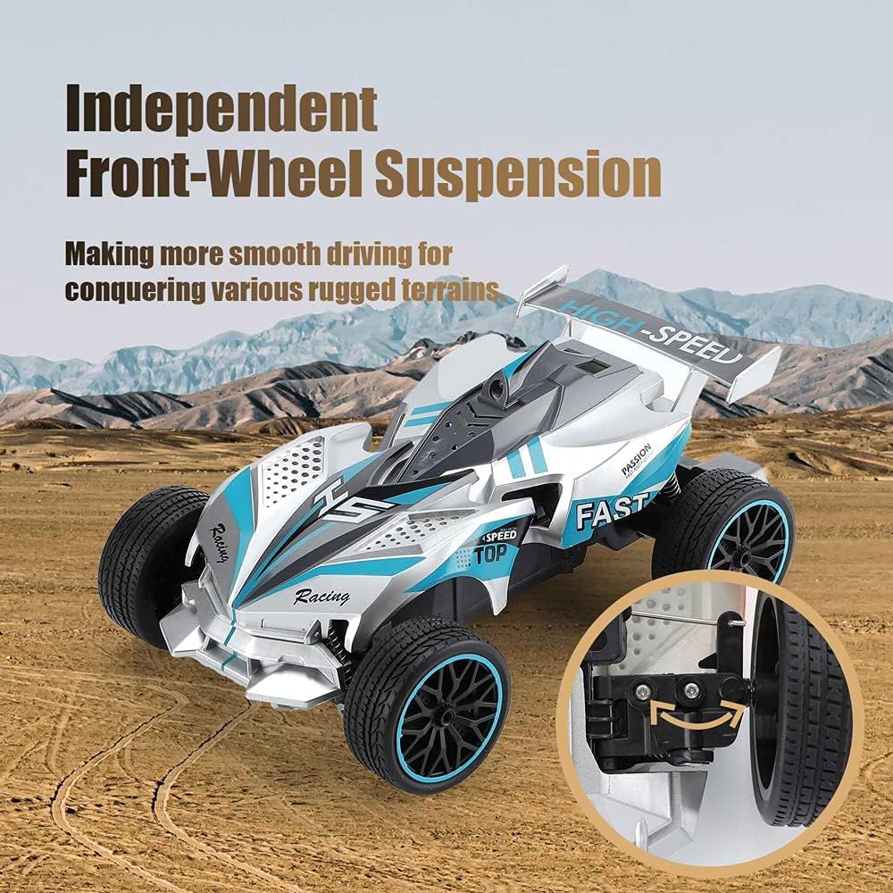 Remote Control Car with Colorful Led Lights and Rechargeable Battery A6108