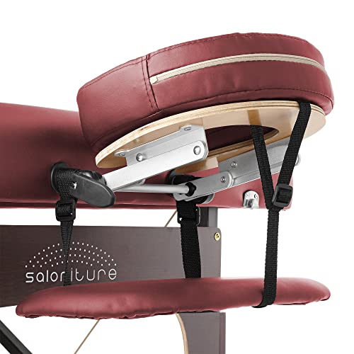 Lightweight Bi-Fold Memory Foam Massage Table with Carrying Case V532286