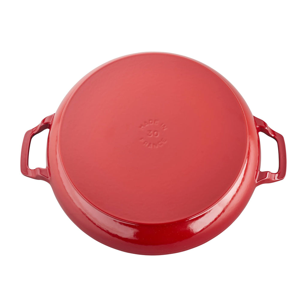 Cast Iron 3.5-Quart Braiser with Glass Lid X912126