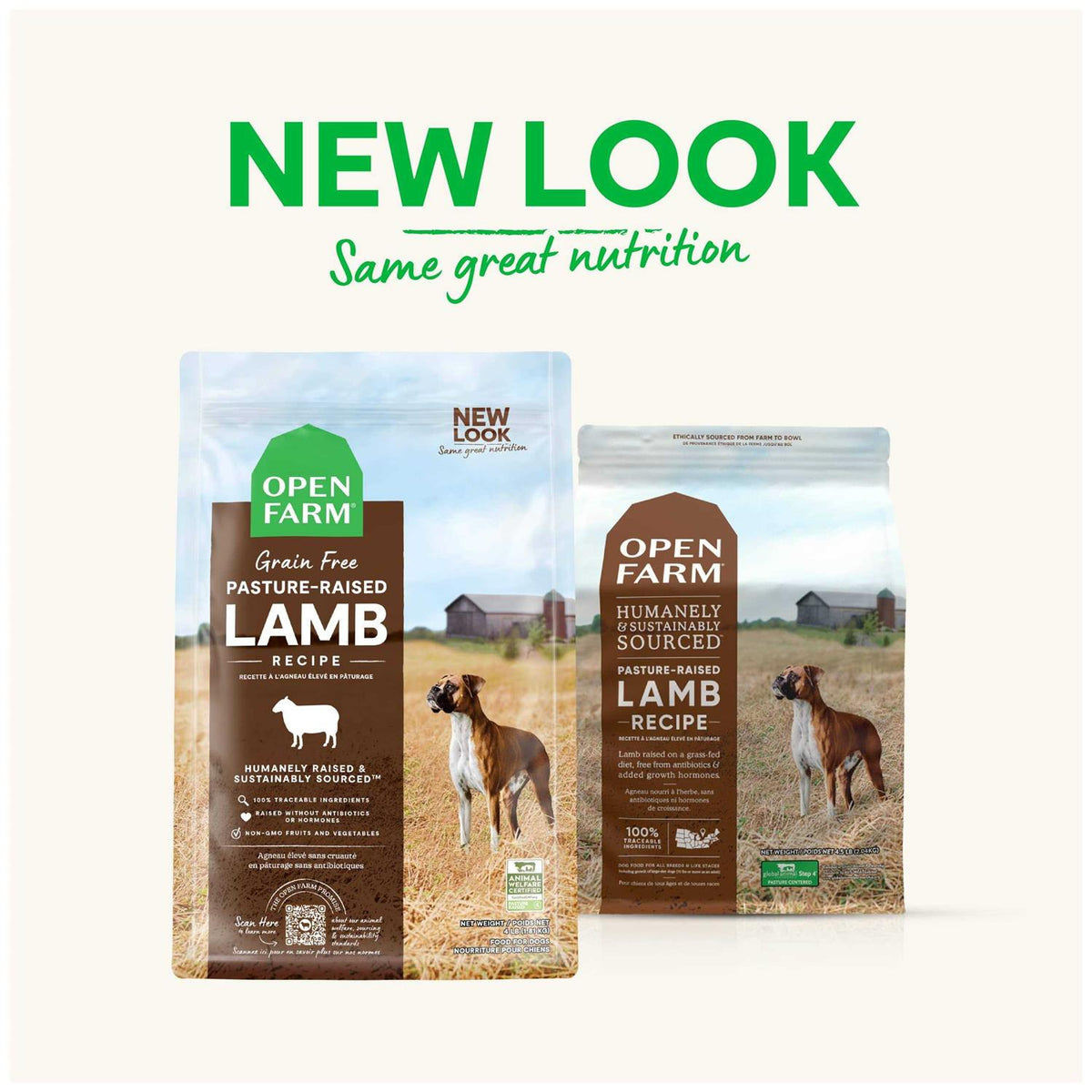 Grain-Free Pasture Raised Lamb Dry Dog Food F19129