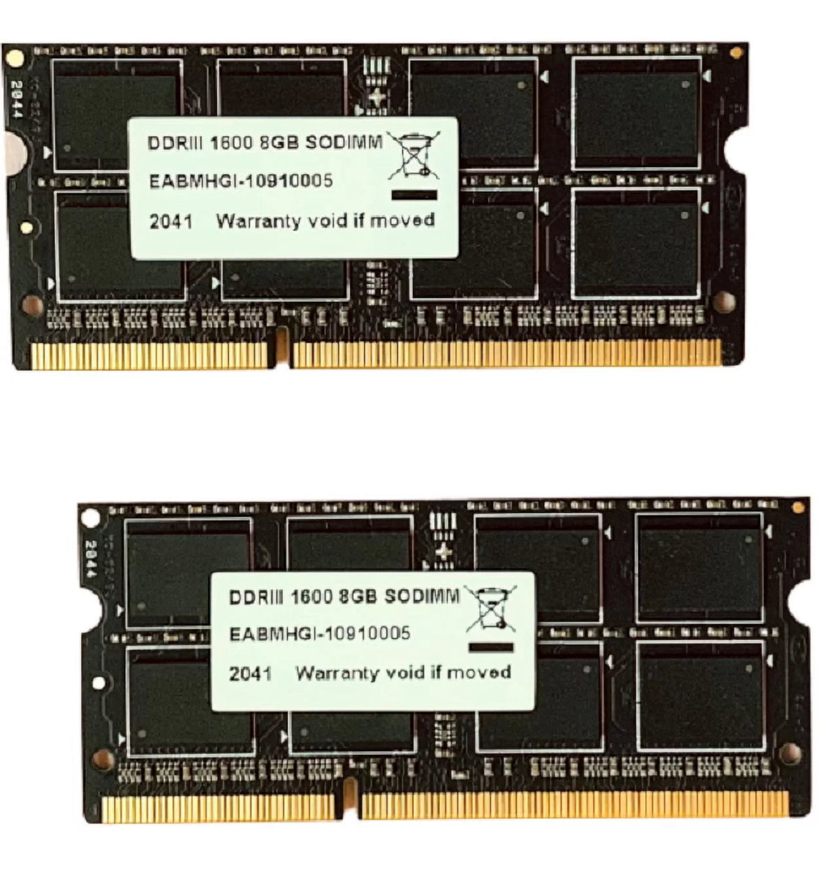 16GB DDR3 2x 8GB PC3-12800 1600MHz SODIMM Memory I565665