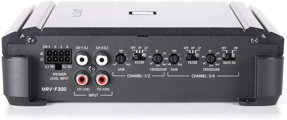 4-Channel Car Amplifier, 50 Watts RMS x 4 G876636