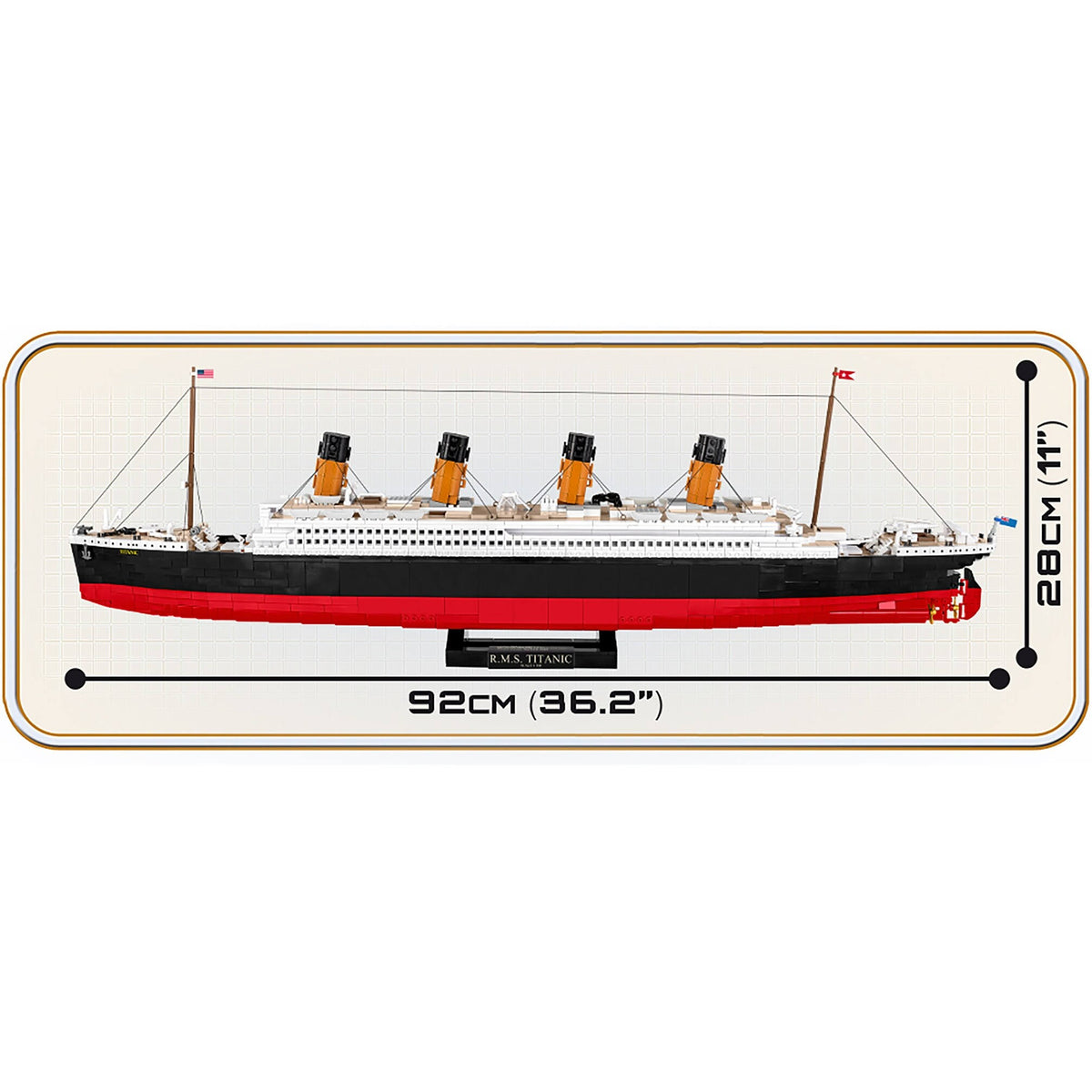 R.M.S Titanic 1:300 (2840 Pcs) K9495