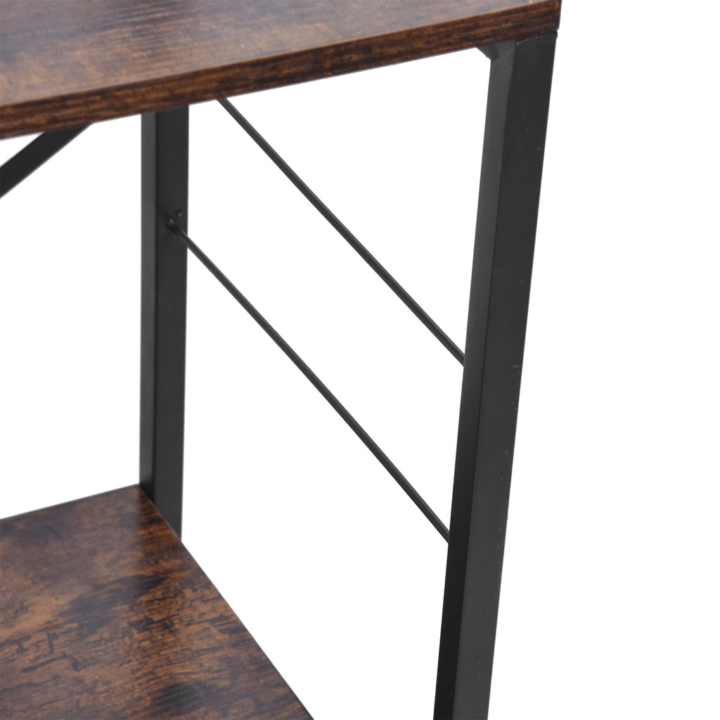 Microwave Storage Stand with Wheels Utility Shelf N4158