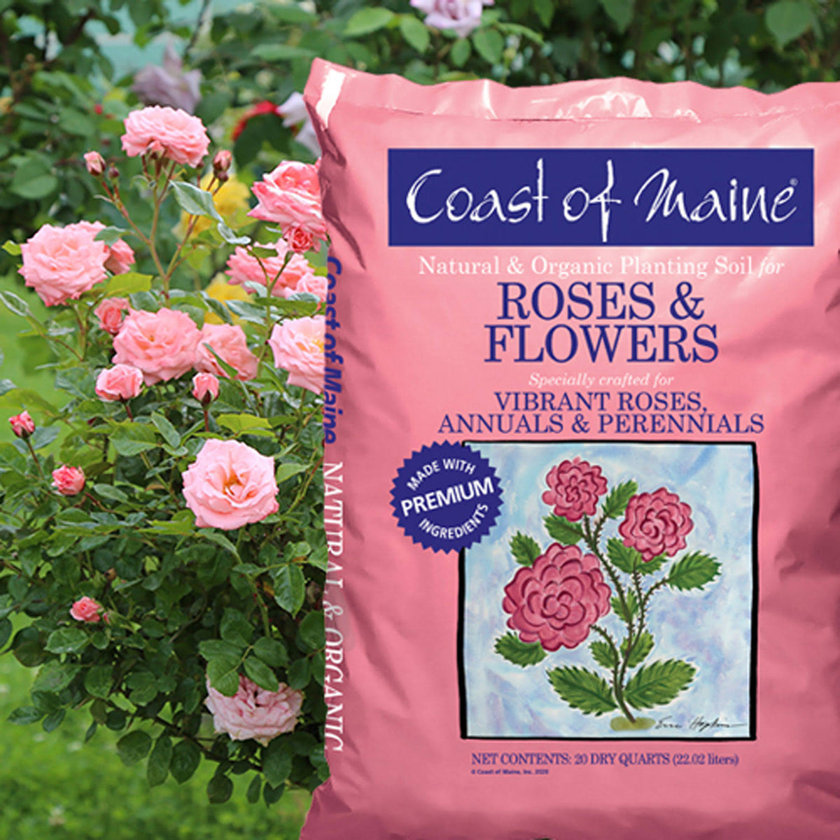 20 Quart Bag (4 Pack) Organic Potting Soil V23888