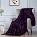 Ultra Soft Microplush Fleece Throw Blanket, 50 x 60, Orange, Machine Washable O75487
