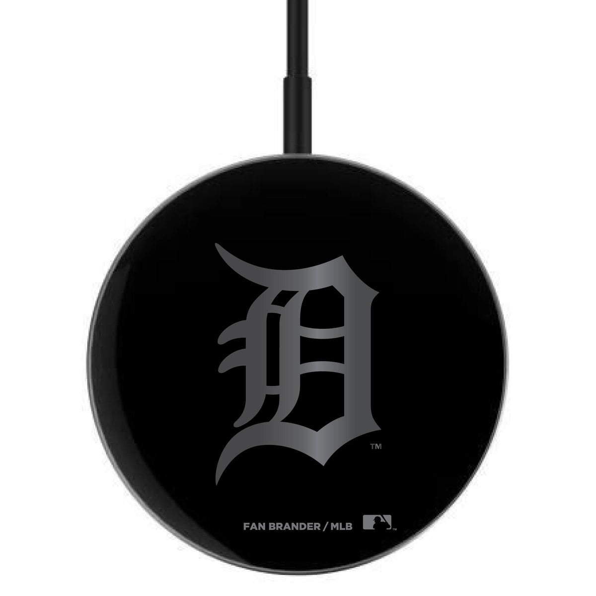 Black Detroit Tigers MagSafe Compatible Wireless Charger J4700