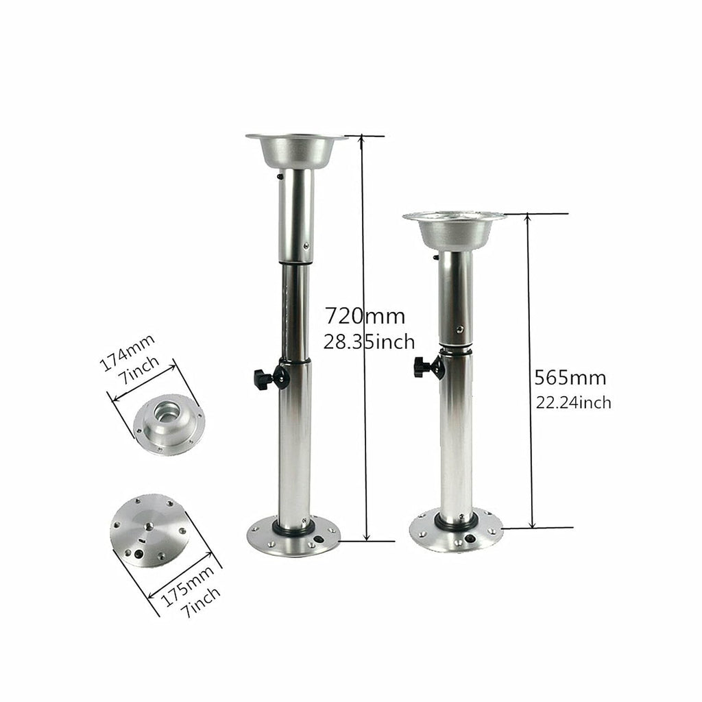 Adjustable Pedestal Table Stand Base 22-28 Inch O42055