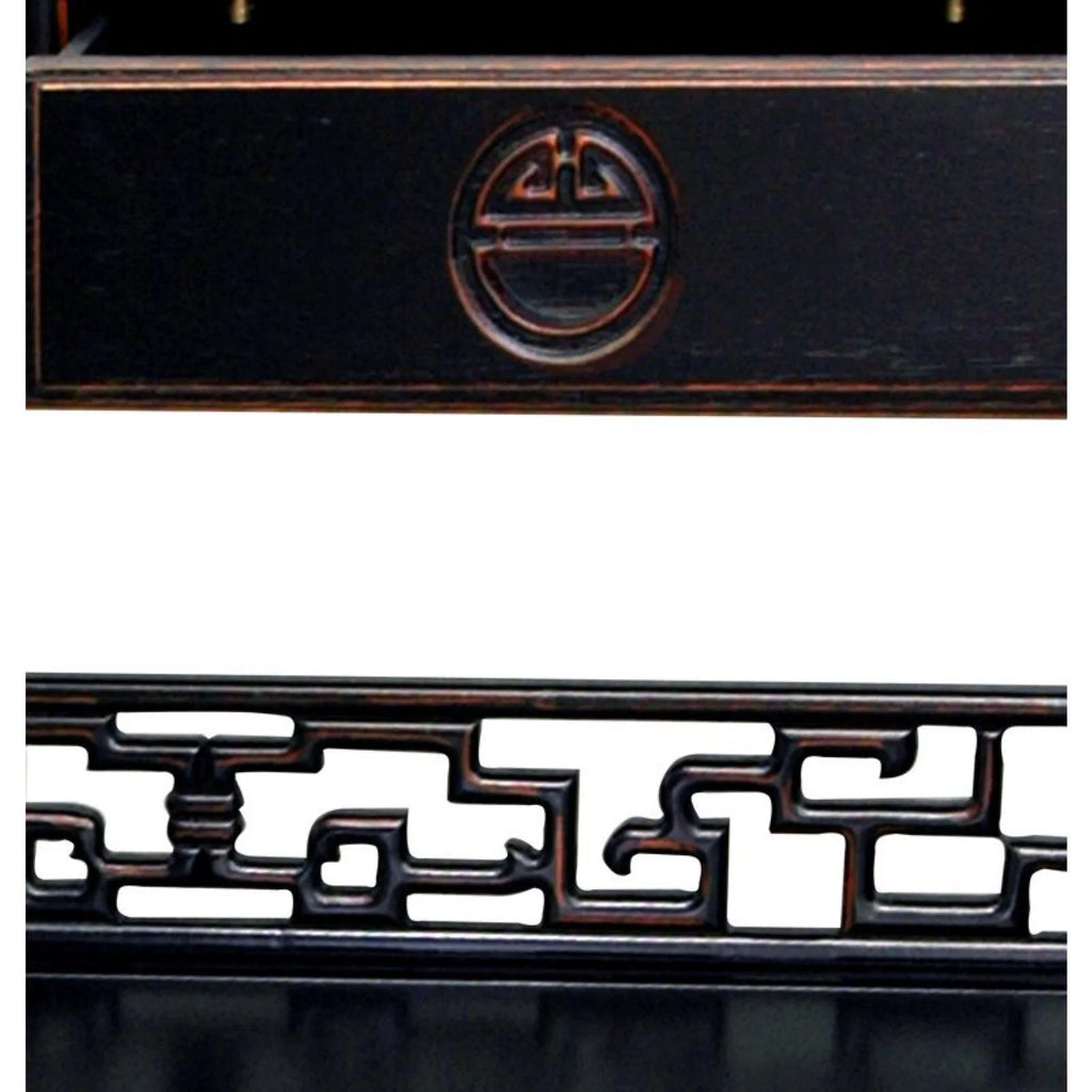 Rosewood Display Cabinet T523