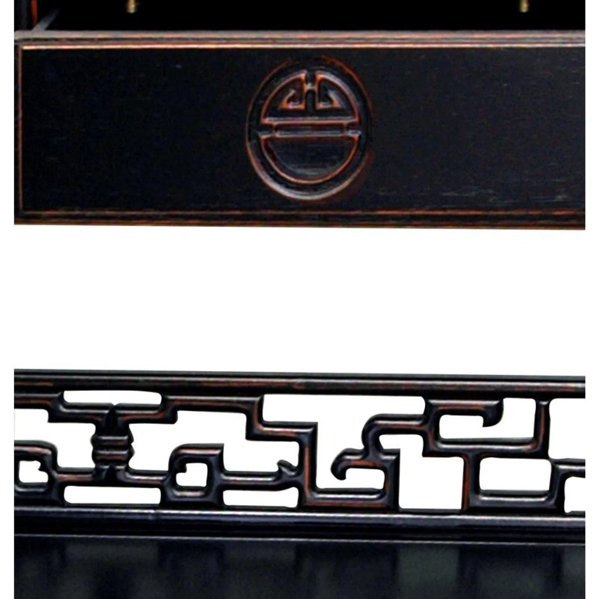 Rosewood Display Cabinet T523